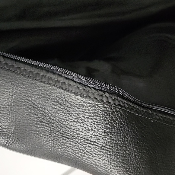 Vintage Hand Airbrushed Marilyn Monroe Leather Jacket, Unisex Size L/XL - Picture 12 of 17